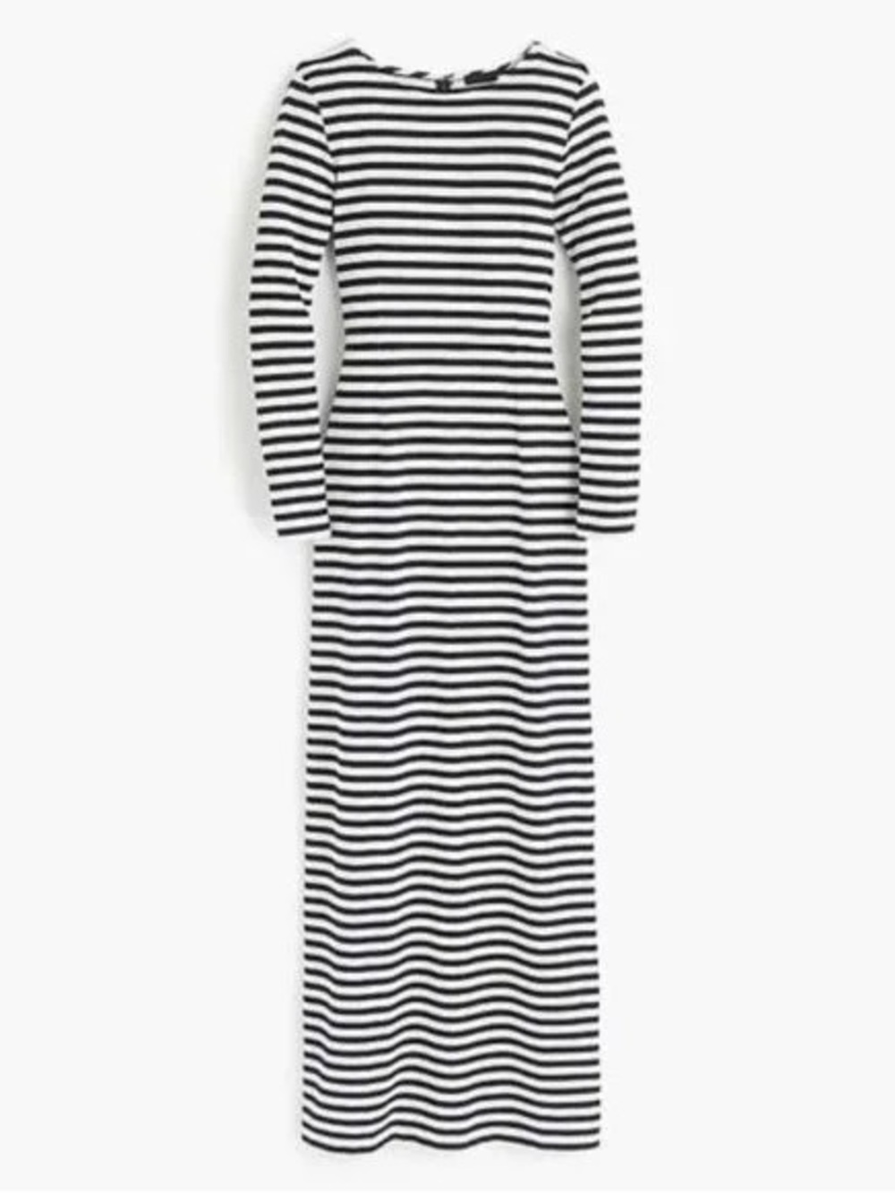 J.Crew Collection Long Sleeve Striped Maxi Dress